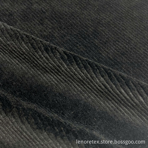 Polyester Cotton Stretch11 Wale Knit Velvet Corduroy Fabric